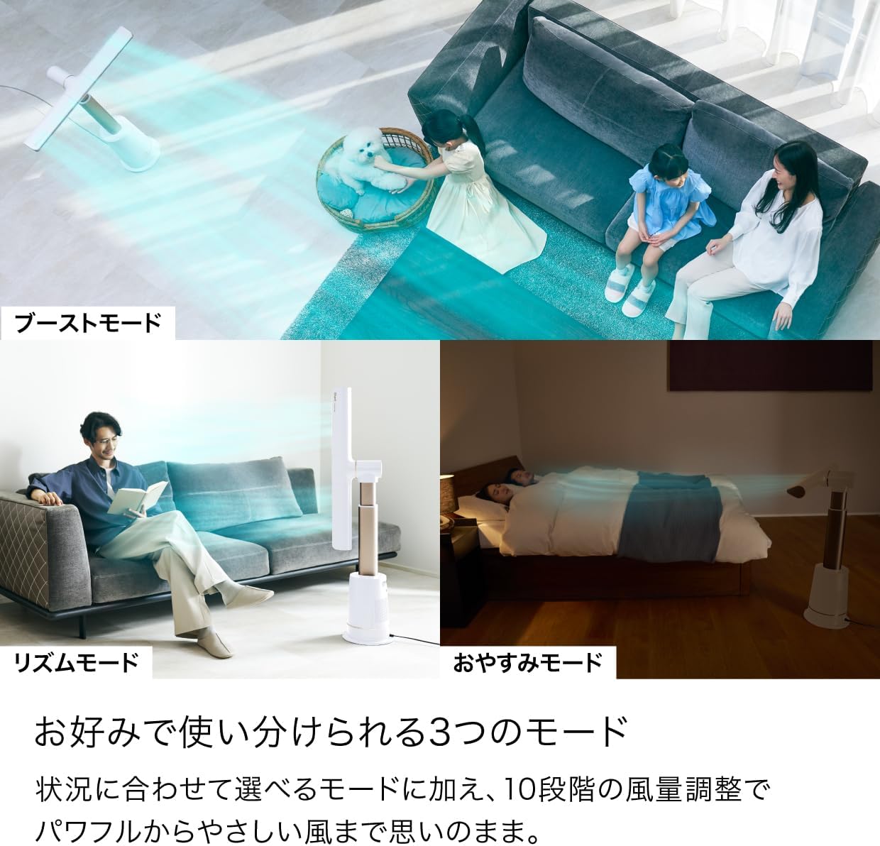 日本代購｜Shark 扇風機 - TF200SJWHNC 靜音高效｜Amazon JP