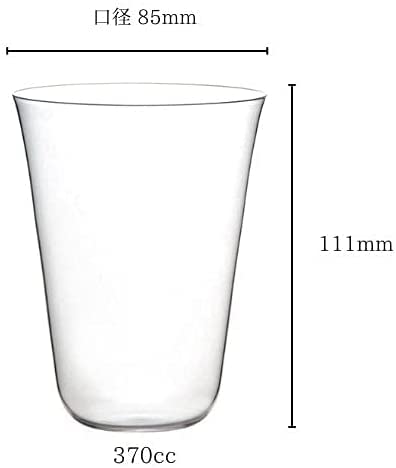 日本代購｜木村硝子店 玻璃杯 - ベッロ TL 370cc 手工極薄玻璃杯 2個組｜Amazon JP