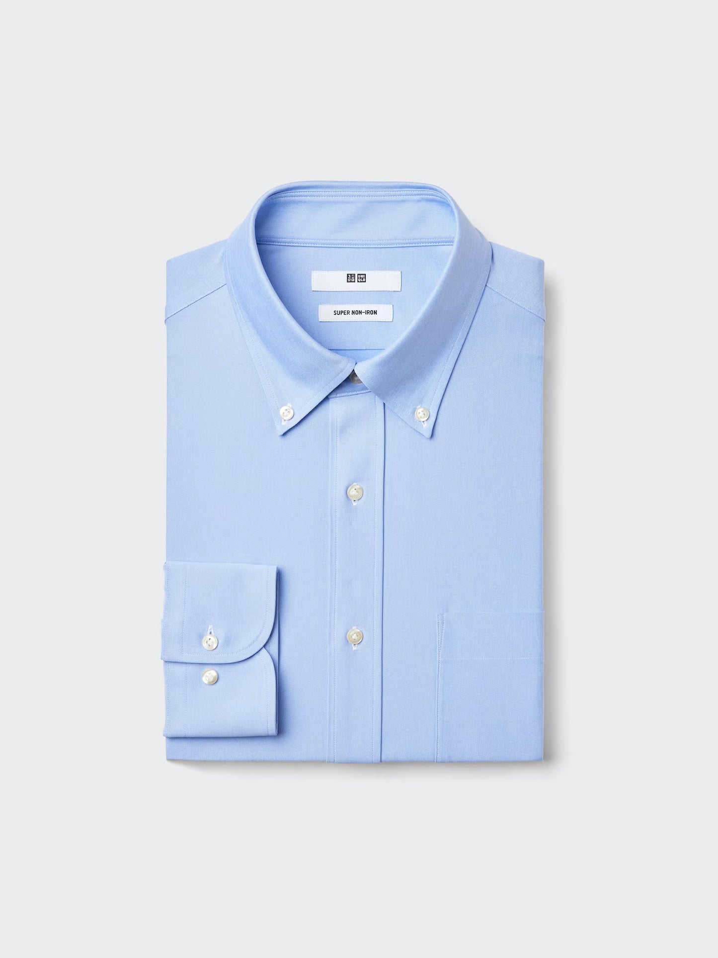 日本代購｜UNIQLO 襯衫 - 超無須熨燙彈性襯衫/按扣式 3XL｜UNIQLO
