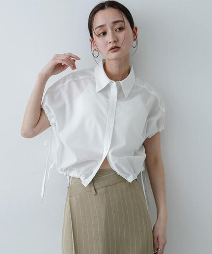 日本代購｜SENSE OF PLACE by URBAN RESEARCH SENSE OF PLACE by URBAN RESEARCH ブラウス シャツ 「イージーケア」クロップドギャザーシャツ レディース｜ZOZOTOWN