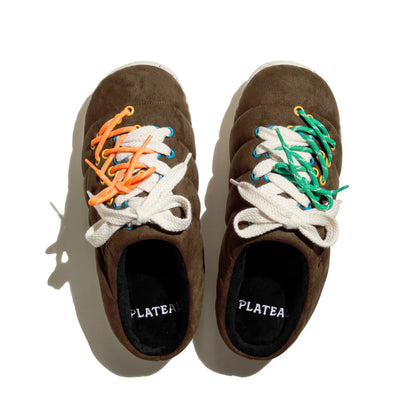 日本代購｜SUBU ONLINE STORE SUBU x PLATEAU Lace-Up Slipper【SUBU x PLATEAU Lace-Up Slipper - 0 / 22.0-23.5cm】｜SUBU ONLINE STORE