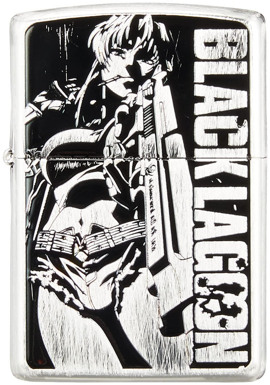 限量版 Zippo 打火機 - 《Black Lagoon》主角 Revy 精美設計