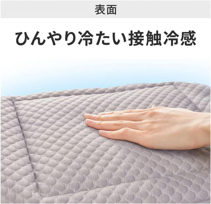 日本代購｜AIRBUGGY 夏季專用墊 - M/L專用夏季墊 冷感灰色｜Amazon JP