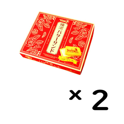 寶製菓橫濱奶油三明治與起司三明治禮盒 - 16個入 x 2箱 | 精緻伴手禮 完美節日贈品