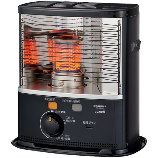 CORONA oil heater made in Japan, suitable for 6~10 liters, a safe heating solution that does not require a power supply