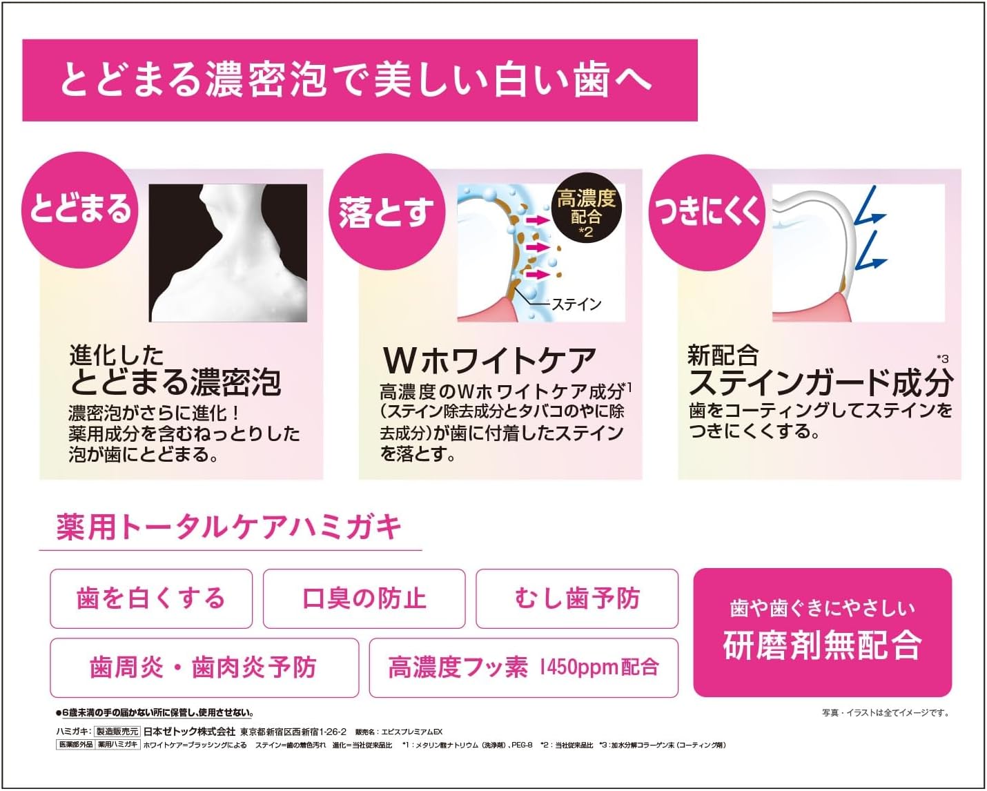 EBiSU 亮白護齦牙膏 EX 90g 高氟凝膠牙膏 口氣清新 亮白護理