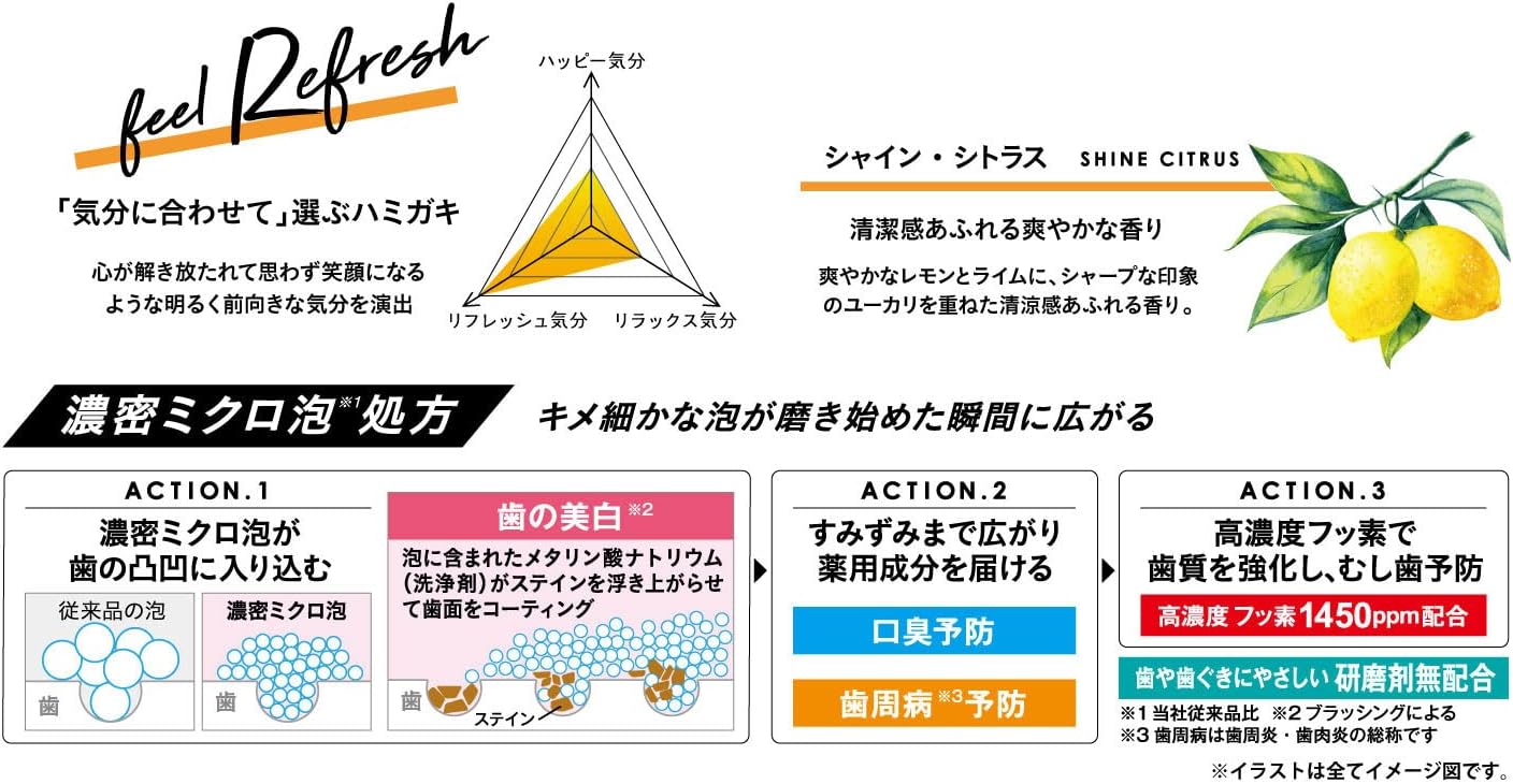 EBiSU 亮白護齦牙膏 清新柑橘香 90g 高氟牙膏 口氣清新 亮白護理