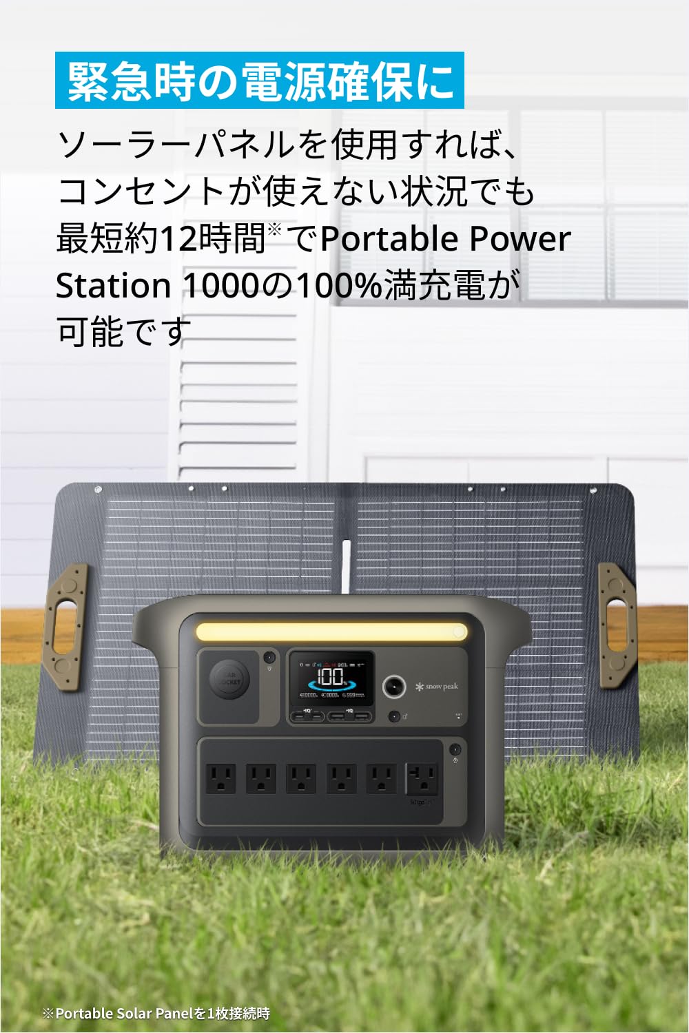 可攜式太陽能板 100W 防塵防水 IP67 折疊式 便攜式電源站 1000W 兼容 耐用