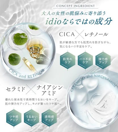 idio  CICA人幹細胞美容液 30ml | 高效保濕與抗老化 | 日本製