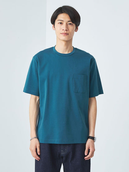 [UNITED ARROWS GREEN LABEL RELAXING] 有機棉彈力圓領T恤 32171755535 7330