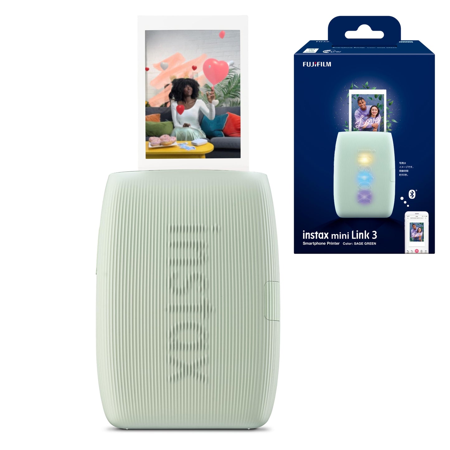 富士菲林 instax mini Link3 手機用照片印表機 隨時隨地輕鬆列印美好瞬間