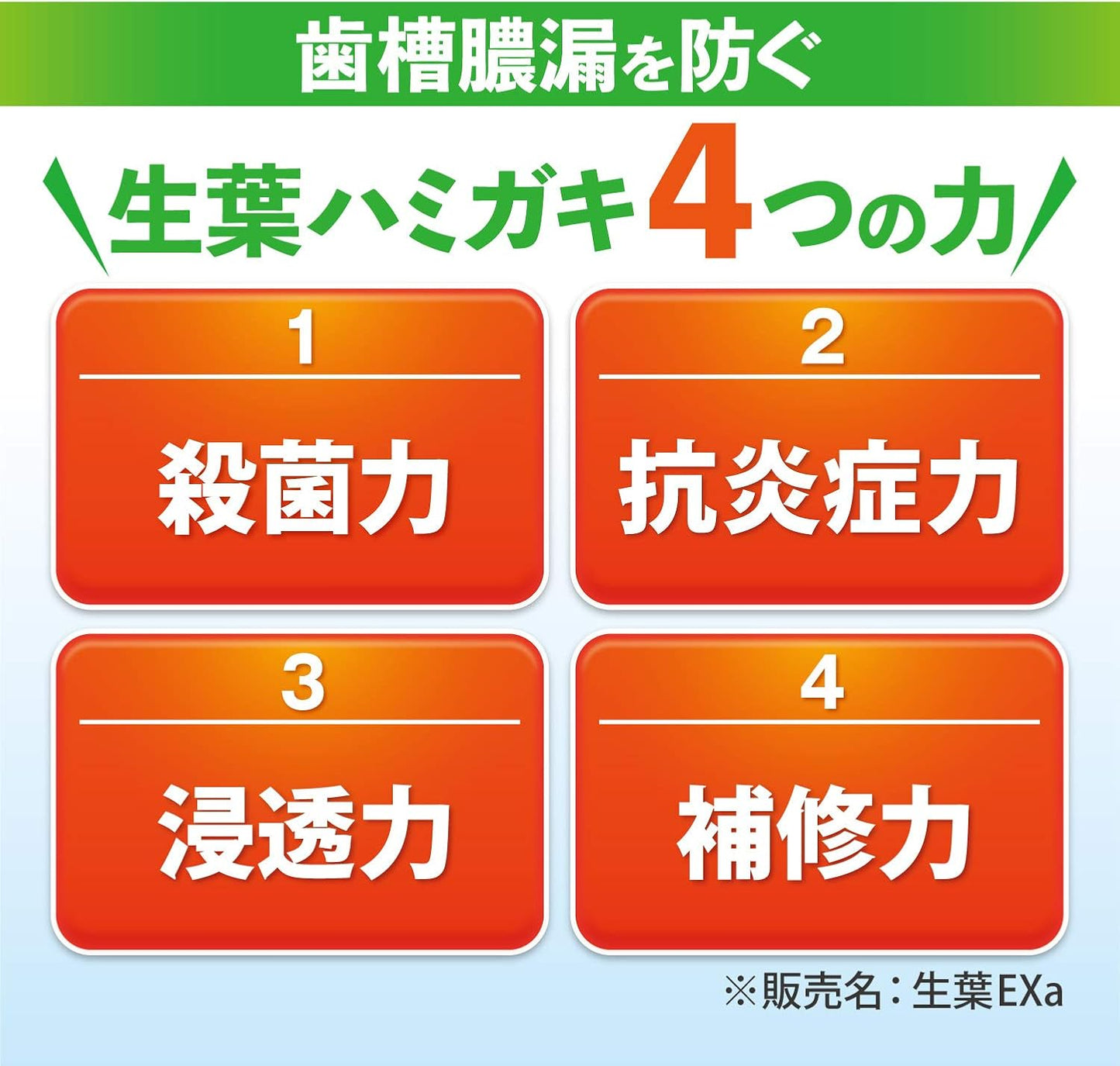 小林製藥 生葉EX 護齦牙膏 草本薄荷 100g 牙周護理牙膏 口氣清新牙膏