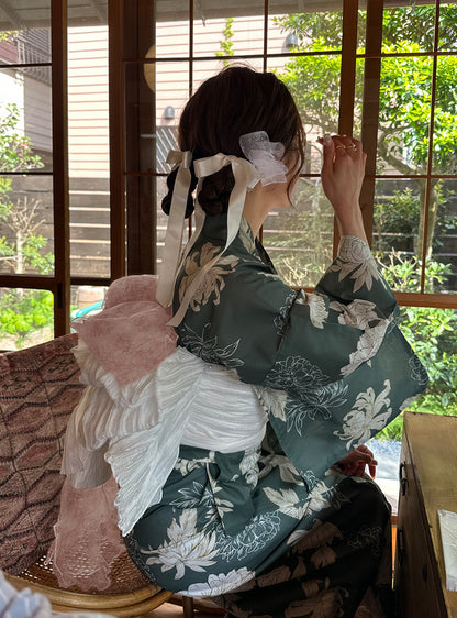 日本代購｜GRL 腰帶 - 黑色花卉蕾絲兵兒帶｜GRL