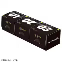 日本代購｜タカラトミー 模型 - TAKARATOMY ベイブレードX BX-57 3on3模型盒 黑色版｜Yodobashi