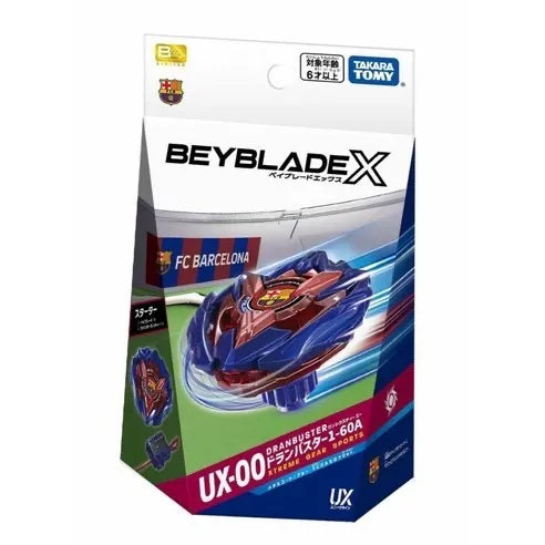 日本代購｜戰鬥陀螺 玩具 - 日本正版 戰鬥陀螺 UX-00 巴塞隆納 聯名款｜Leeinselect