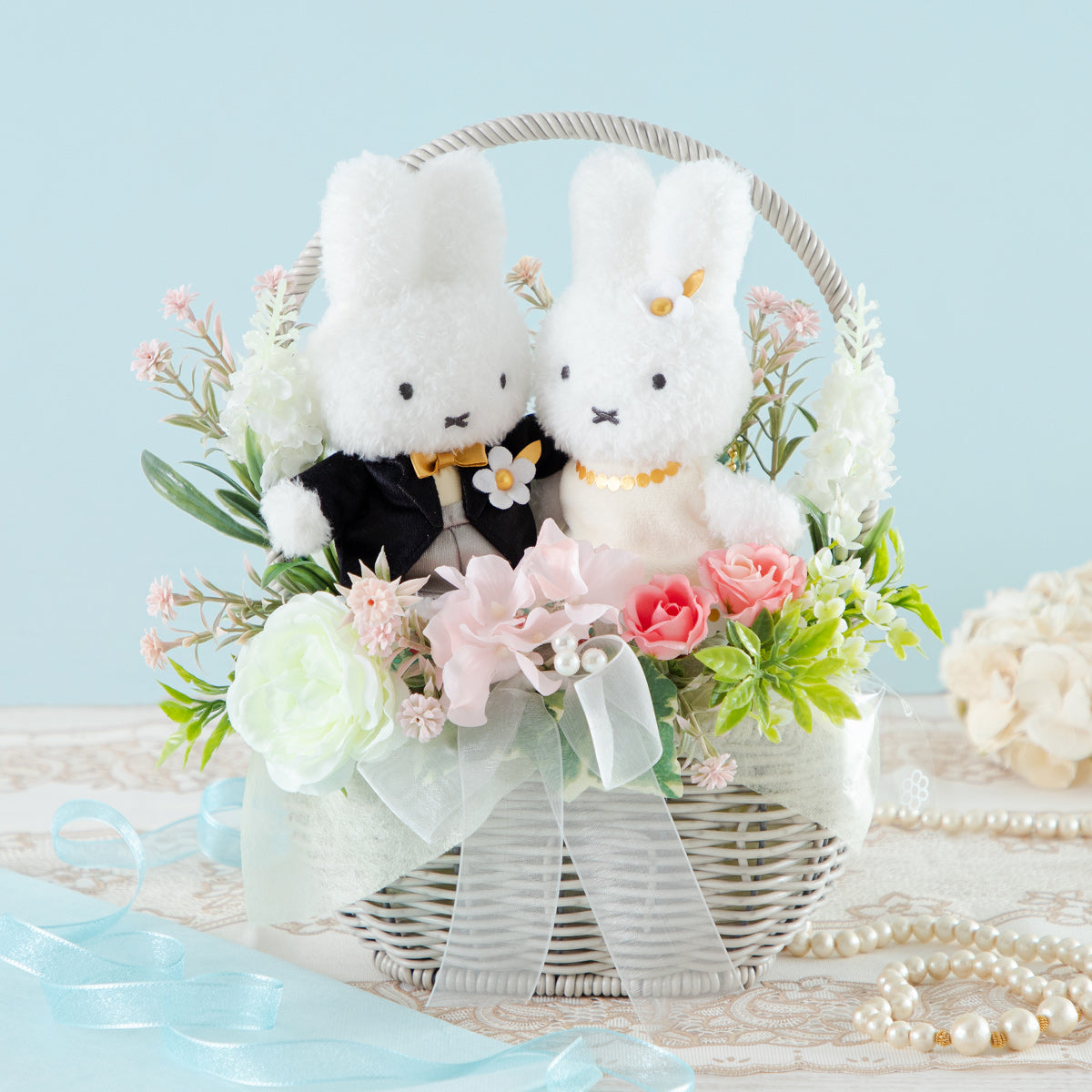 日本代購｜未知 藝術花藝 - Flower Miffy 藝術花藝佈置｜Benelic-flower