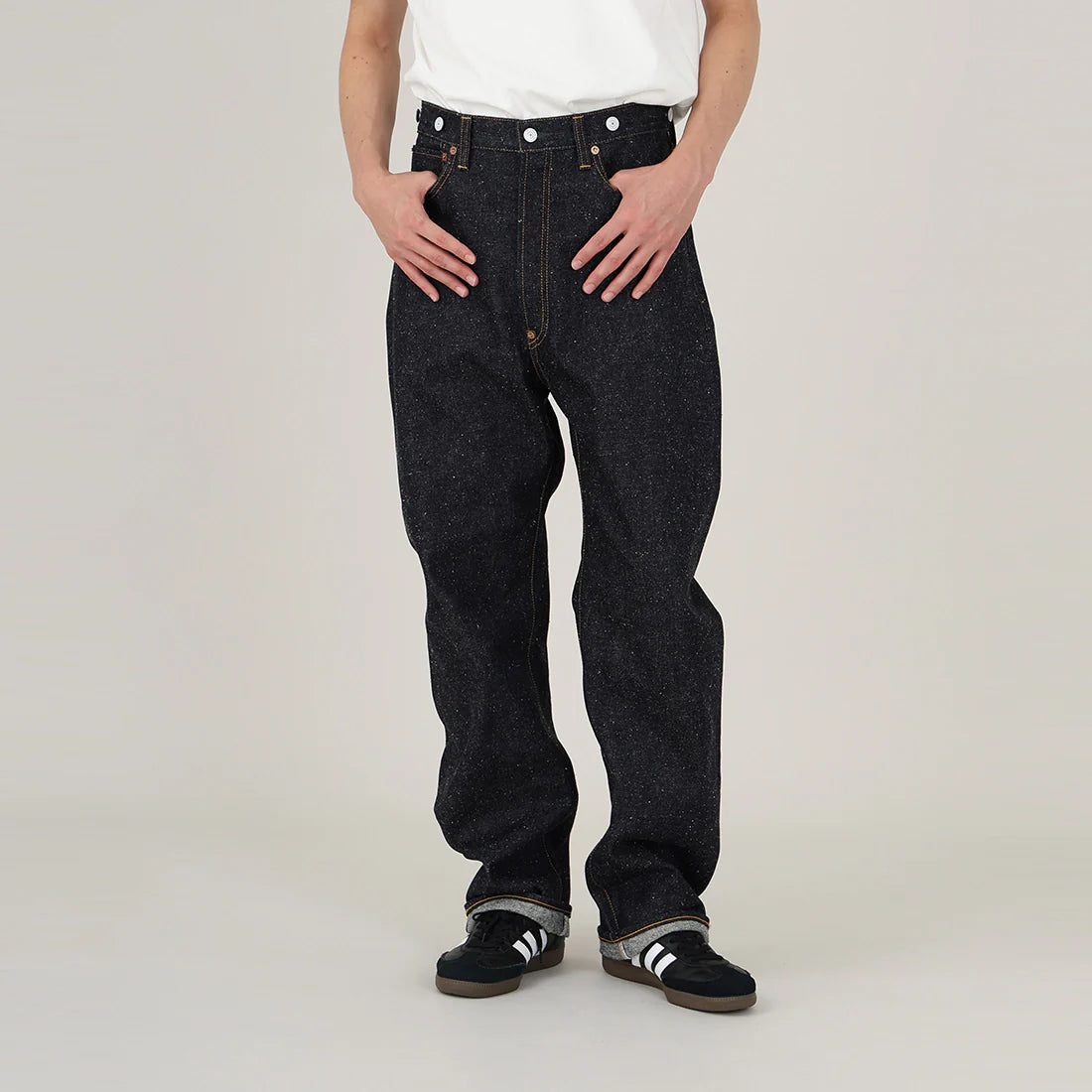 日本代購｜New Manual 牛仔褲 - 1942 LV JEANS RIGID 牛仔褲【indigo / 33】｜New Manual(ニューマニュアル)