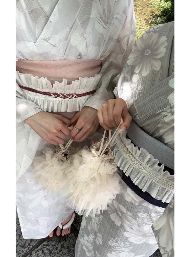 日本代購｜GRL 飾品 - ツイストパール飾り帶紐｜GRL