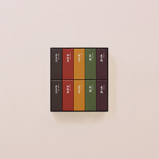 虎屋羊羹｜小型羊羹禮盒 10本入