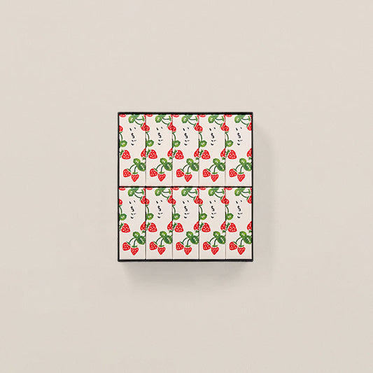 虎屋羊羹｜小型羊羹 10本入（草莓）