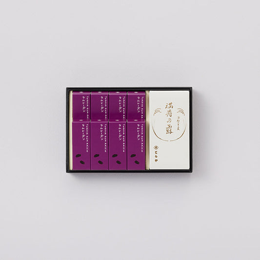 虎屋羊羹｜羊羹禮盒 1號（滿壽之露・蘭姆葡萄）