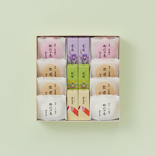 虎屋羊羹｜羊羹・最中禮盒 3號（五月之登）