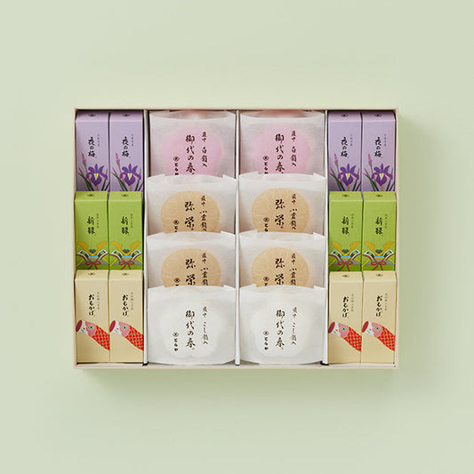 虎屋羊羹｜羊羹・最中禮盒 6號（五月之登）