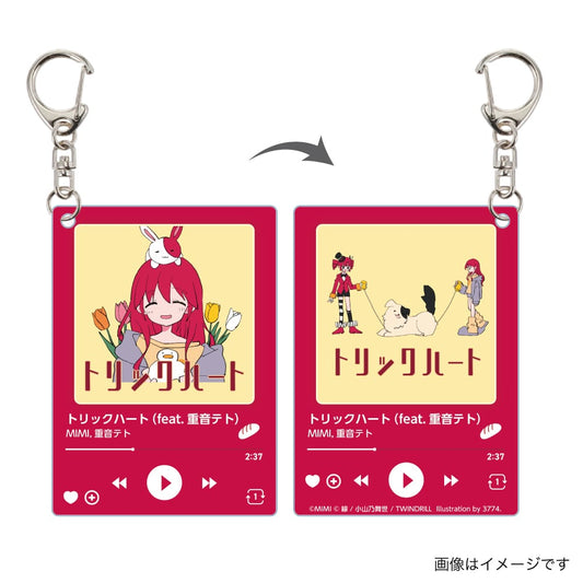 日本代購｜MIMI 重音テト 鑰匙圈 - ×重音テト 音樂再生風鑰匙圈｜Vvjp