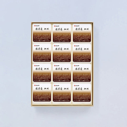 虎屋水羊羹 12個入（珈琲）