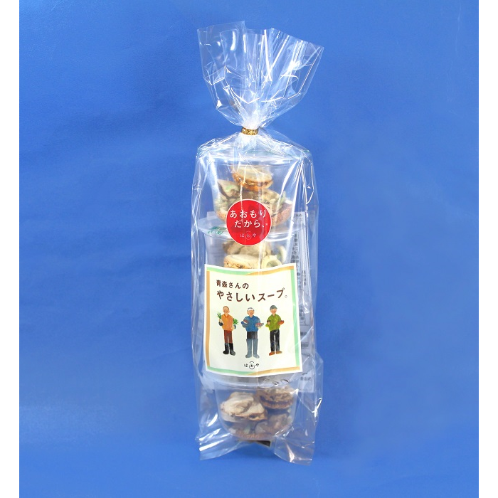 日本代購｜はとや製菓 食品 - 青森的溫和湯品 4個包｜A-hatoya