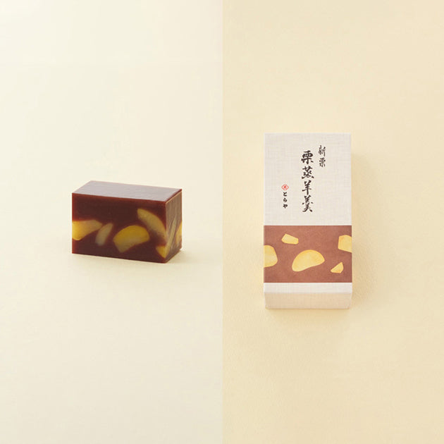 虎屋羊羹・最中餅綜合禮盒２號（栗蒸羊羹）