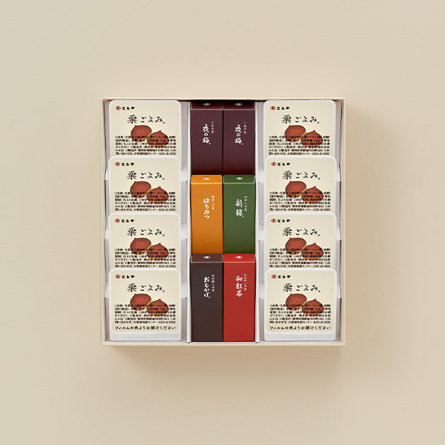 虎屋羊羹・煉菓子綜合禮盒 3號（栗曆）