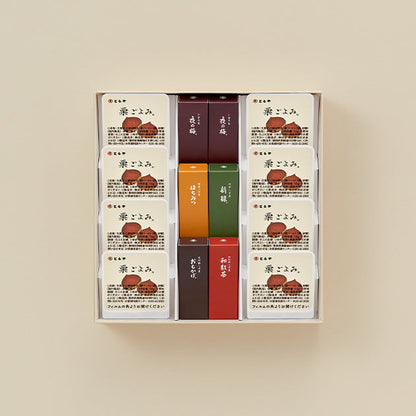 虎屋羊羹・煉菓子綜合禮盒 3號（栗曆）