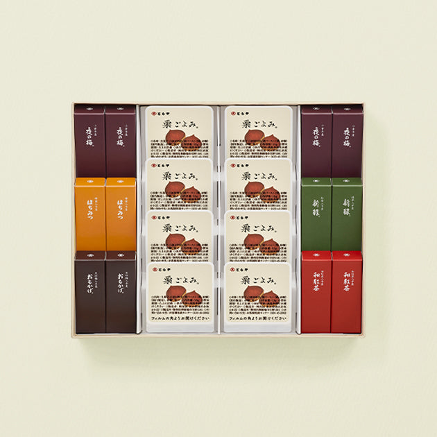 虎屋羊羹・煉菓子綜合禮盒 6號（栗曆）