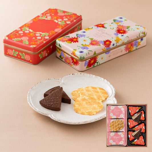 神戶風月堂 秋冬限定｜L’Espoir Gaufrel 綜合薄餅禮盒