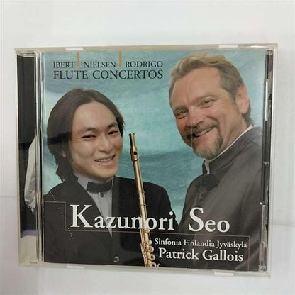 日本代購｜瀬尾和紀(Artist, Performer),イベール(Composer),ニールセン(Composer),ロドリーゴ(Composer),ガロワ(パトリック)(Conductor),シンフォニア・フィンランディア(Performer)&3moreFormat:Audio CD 超絶技巧フルート協奏曲集｜Amazon JP