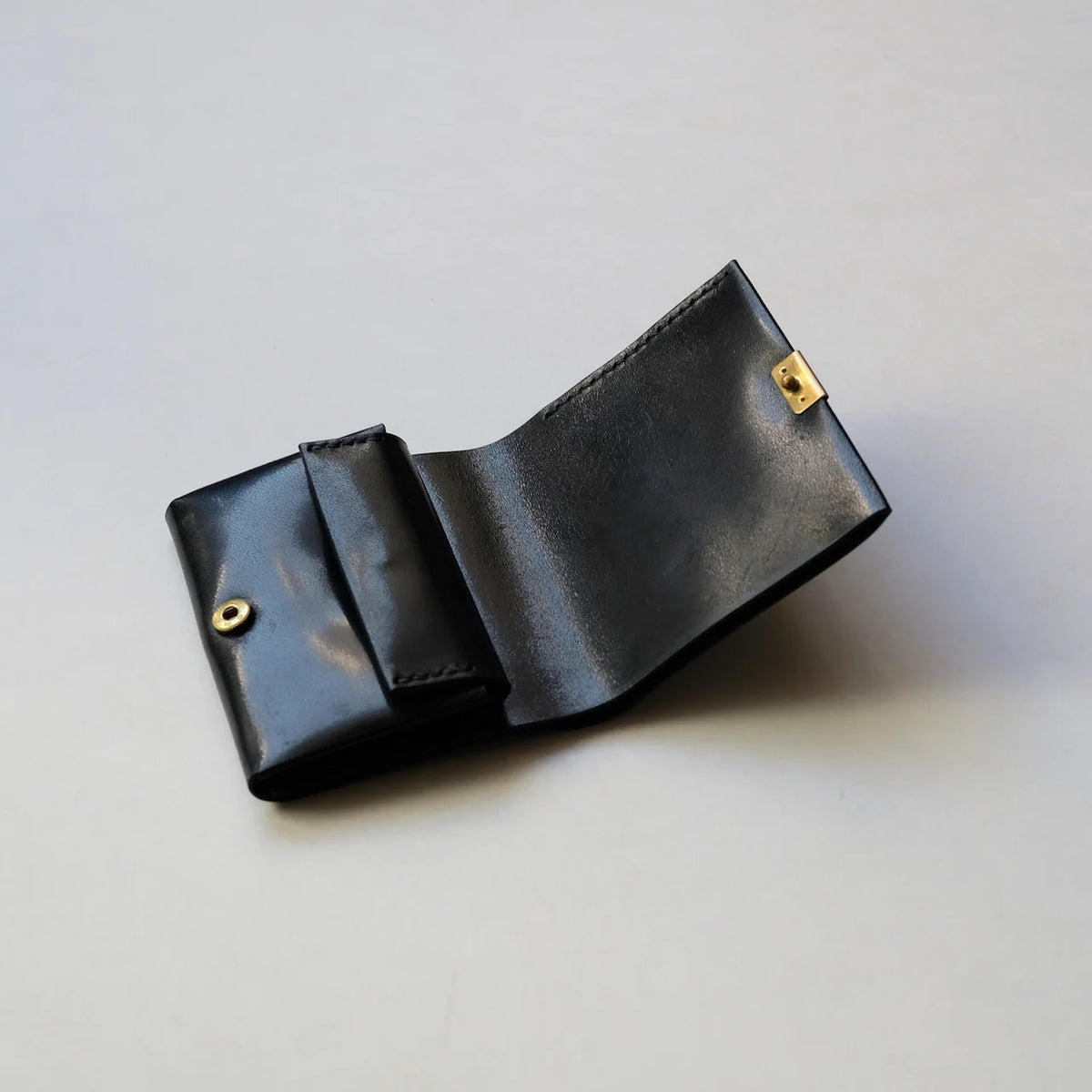 日本代購｜chamoto fold wallet / 二つ折り財布 - GUIDI / cavallo culatta【black】｜chamoto