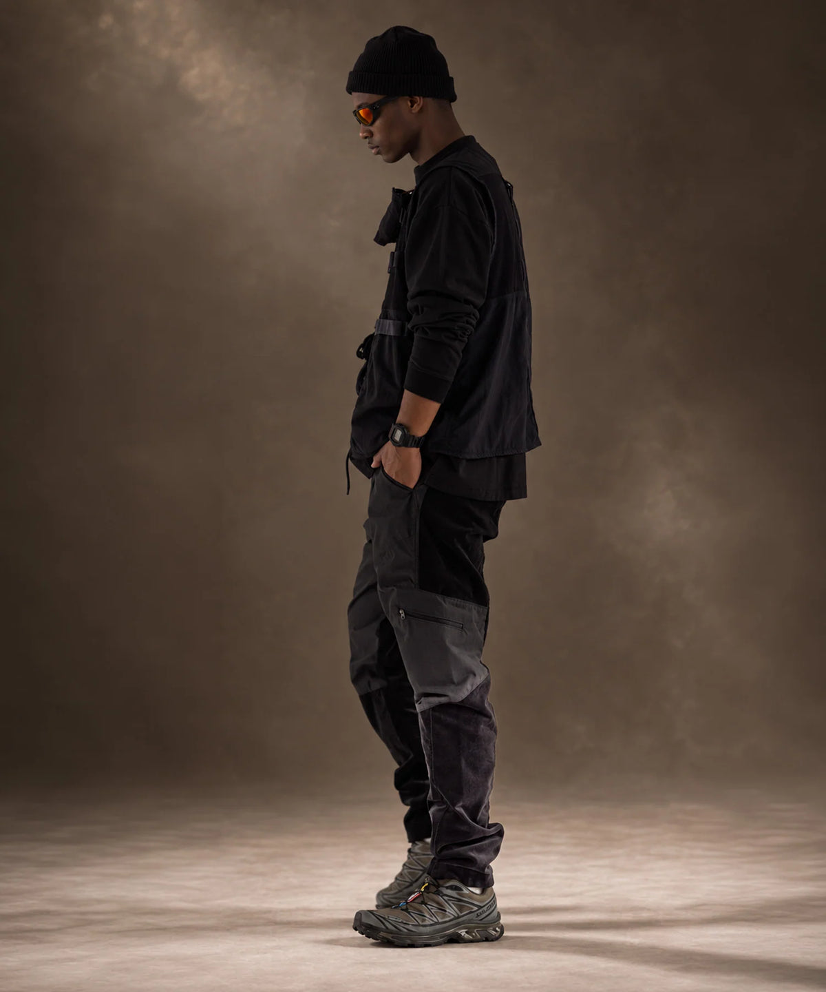 日本代購｜NANGA ONLINE SHOP 3D TAPERED KNEE ZIP (HK-S138)【BLU / L】｜NANGA ONLINE SHOP