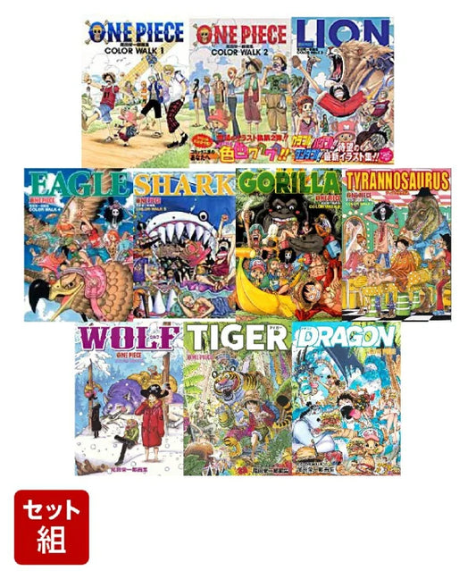 日本代購｜海賊王 畫冊 - COLOR WALK 10 畫冊｜樂天
