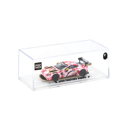 日本代購｜BAPE 模型車 - ® X ASTON MARTIN GT3 1/64 模型車 - 粉色｜1:64スケール