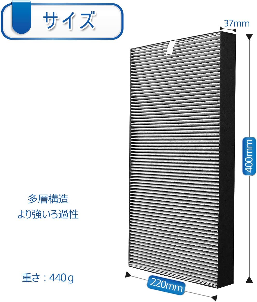 日本代購｜HIDBEA 濾芯 - FZ-G40SF加濕空氣淨化器替換濾芯｜Amazon JP
