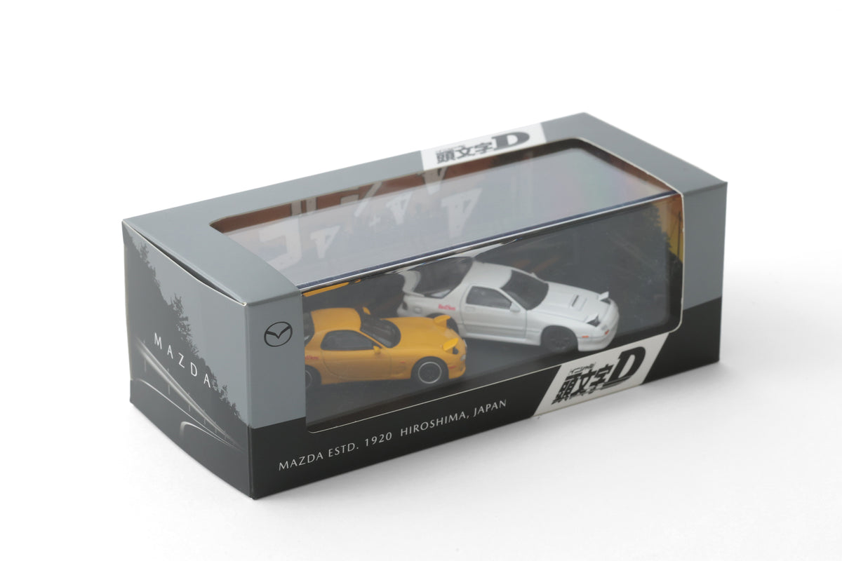 日本代購｜馬自達 模型車 - 頭文字D RX-7 FC＆FD 模型車2台套裝｜MAZDA COLLECTION ONLINE SHOP
