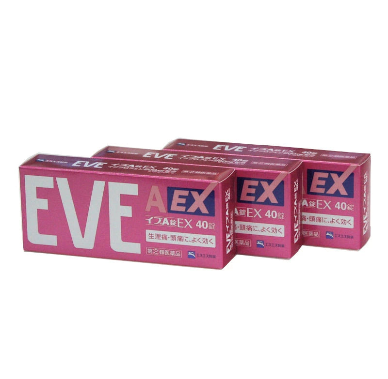 日本代購｜エスエス製薬 醫藥品 - イブＡ EX錠 40錠 3箱組｜樂天