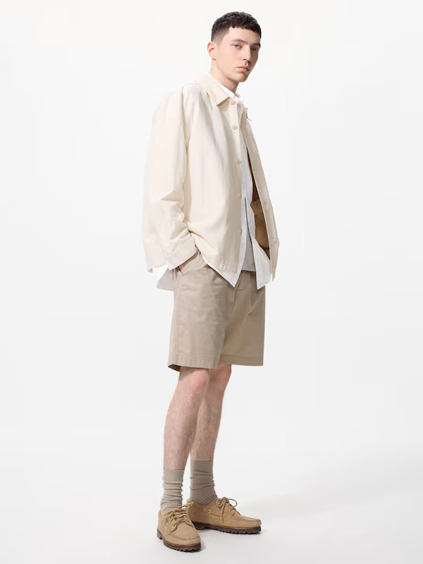 日本代購｜UNIQLO 短褲 - ストレッチイージーショーツ 31 BEIGE M｜UNIQLO