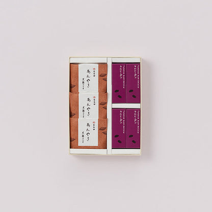 虎屋羊羹｜紅豆燒 9個入（黑糖可可）