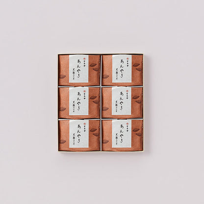 虎屋羊羹｜紅豆燒 6個入