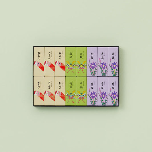 虎屋羊羹｜小形羊羹 16本入（五月之登）