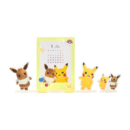 日本代購｜寶可夢中心 日曆 - 寶可夢 2027年アクリルフレーム日曆｜Pokémon Center