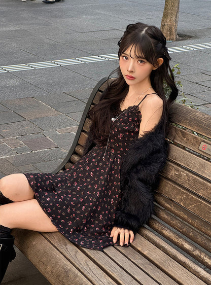 日本代購｜GRL 迷你洋裝 - 花柄迷你洋裝イレヘムキャミソール｜GRL