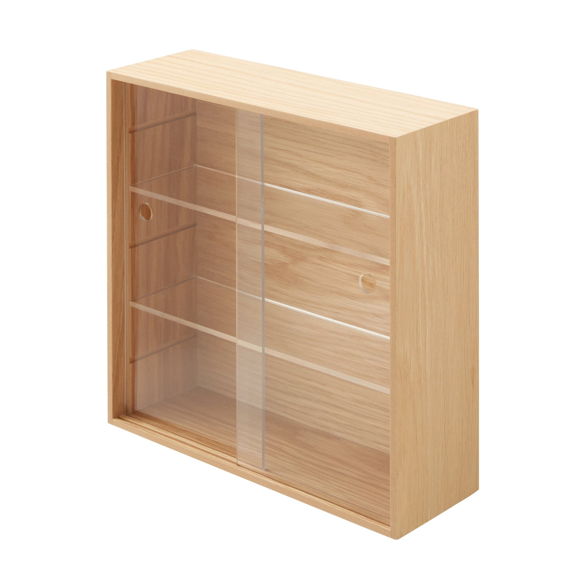 日本代購｜無印良品 木製コレクションスタンド引き扉付き｜MUJI